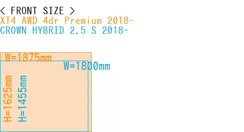 #XT4 AWD 4dr Premium 2018- + CROWN HYBRID 2.5 S 2018-